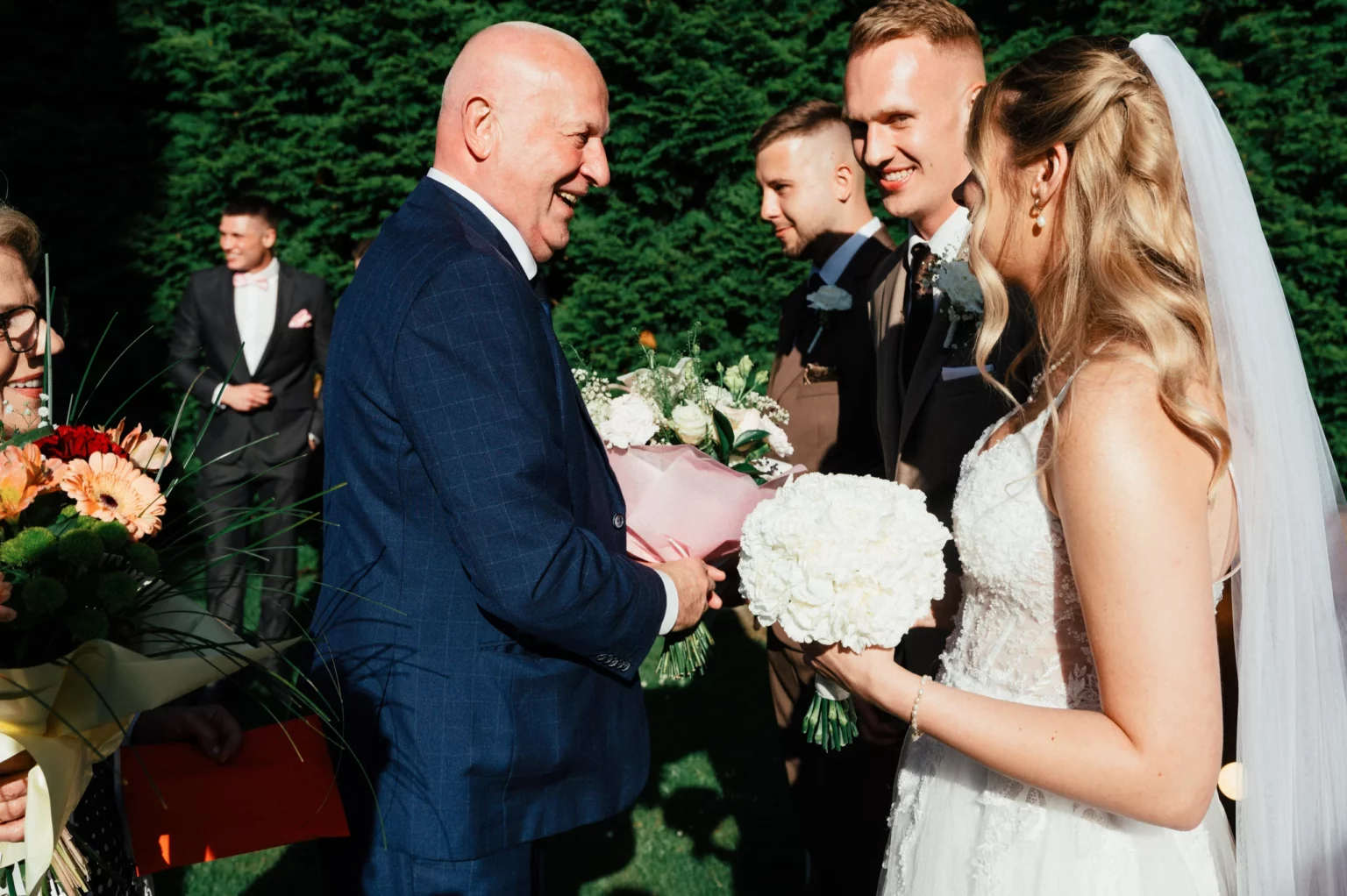 Nadia i Michał — życzenia od gości.